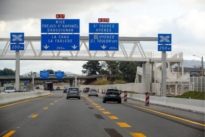 Chantier de l’A57 : la fin est plus proche que prévu !